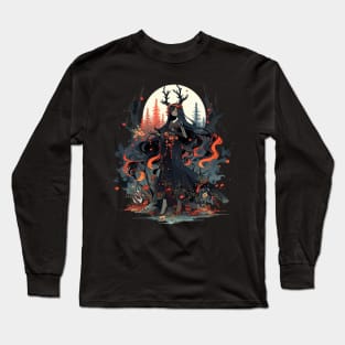Dark Forest Witch Long Sleeve T-Shirt